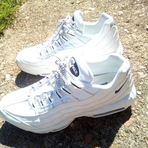 Nike Air Max 95 White/Black VERY CLEAN LIKE NEW 11